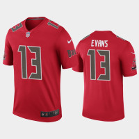 Men Tampa Bay Buccaneers #13 Mike Evans Red Nike legend color rush Jersey