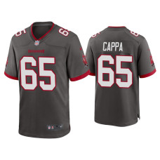 Men Tampa Bay Buccaneers #65 2020 Alex Cappa Pewter Game Jersey