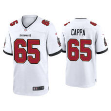 Men Tampa Bay Buccaneers #65 2020 Alex Cappa White Game Jersey