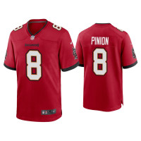 Men Tampa Bay Buccaneers #8 2020 Bradley Pinion Red Game Jersey