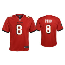 Youth Tampa Bay Buccaneers #8 2020 Bradley Pinion Red Game Jersey