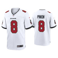 Men Tampa Bay Buccaneers #8 2020 Bradley Pinion White Game Jersey