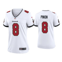 Women Tampa Bay Buccaneers #8 2020 Bradley Pinion White Game Jersey