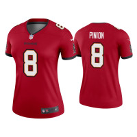 Women Tampa Bay Buccaneers #8 2020 Bradley Pinion Red Legend Jersey