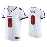 Men Tampa Bay Buccaneers #8 2020 Bradley Pinion White Vapor Elite Jersey