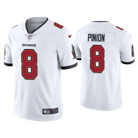 Men Tampa Bay Buccaneers #8 2020 Bradley Pinion White Vapor Limited Jersey