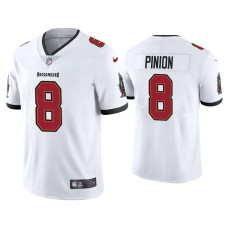 Men Tampa Bay Buccaneers #8 2020 Bradley Pinion White Vapor Limited Jersey