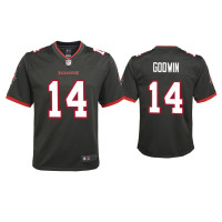 Youth Tampa Bay Buccaneers #14 2020 Chris Godwin Pewter Game Jersey