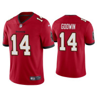 Men Tampa Bay Buccaneers #14 2020 Chris Godwin Red Vapor Limited Jersey