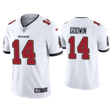 Men Tampa Bay Buccaneers #14 2020 Chris Godwin White Vapor Limited Jersey