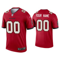 Men Tampa Bay Buccaneers #0 2020 Custom Red Legend Jersey