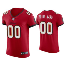 Men Tampa Bay Buccaneers #0 2020 Custom Red Vapor Elite Jersey