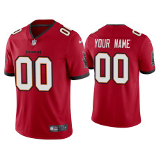 Men Tampa Bay Buccaneers #0 2020 Custom Red Vapor Limited Jersey