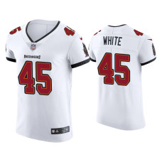 Men Tampa Bay Buccaneers #45 2020 Devin White White Vapor Elite Jersey