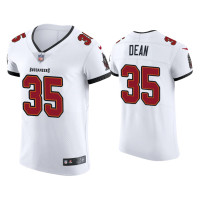 Men Tampa Bay Buccaneers #35 2020 Jamel Dean White Vapor Elite Jersey