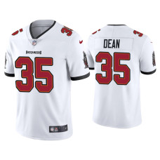 Men Tampa Bay Buccaneers #35 2020 Jamel Dean White Vapor Limited Jersey