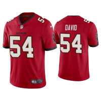 Men Tampa Bay Buccaneers #54 2020 Lavonte David Red Vapor Limited Jersey