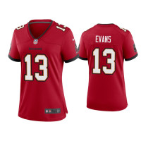 Women Tampa Bay Buccaneers #13 2020 Mike Evans Red Game Jersey