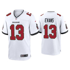 Men Tampa Bay Buccaneers #13 2020 Mike Evans White Game Jersey