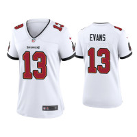 Women Tampa Bay Buccaneers #13 2020 Mike Evans White Game Jersey