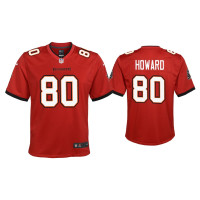 Youth Tampa Bay Buccaneers #80 2020 O.J. Howard Red Game Jersey