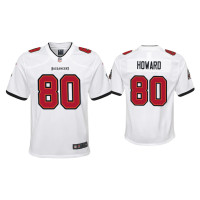 Youth Tampa Bay Buccaneers #80 2020 O.J. Howard White Game Jersey