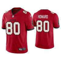 Men Tampa Bay Buccaneers #80 2020 O.J. Howard Red Vapor Limited Jersey