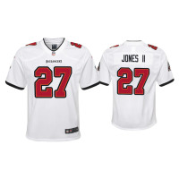 Youth Tampa Bay Buccaneers #27 2020 Ronald Jones II White Game Jersey