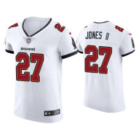 Men Tampa Bay Buccaneers #27 2020 Ronald Jones II White Vapor Elite Jersey