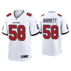 Men Tampa Bay Buccaneers #58 2020 Shaquil Barrett White Game Jersey