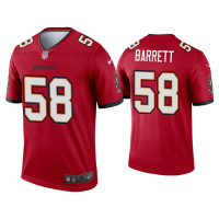 Men Tampa Bay Buccaneers #58 2020 Shaquil Barrett Red Legend Jersey