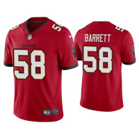 Men Tampa Bay Buccaneers #58 2020 Shaquil Barrett Red Vapor Limited Jersey