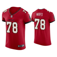 Men Tampa Bay Buccaneers #78 2020 Tristan Wirfs Red Vapor Elite Jersey