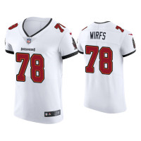 Men Tampa Bay Buccaneers #78 2020 Tristan Wirfs White Vapor Elite Jersey