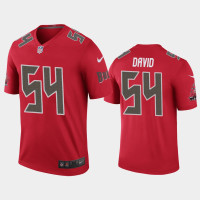 Men Tampa Bay Buccaneers #54 Lavonte David Red Nike legend color rush Jersey