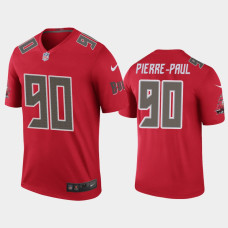 Men Tampa Bay Buccaneers #90 Jason Pierre-Paul Red Nike legend color rush Jersey