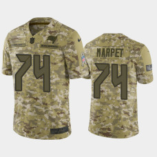 Men Tampa Bay Buccaneers #74 Ali Marpet Nike Salute to Service Jersey - Camo