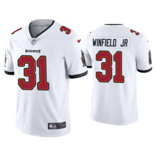 Men Tampa Bay Buccaneers #31 Antoine Winfield Jr. White 2020 NFL Draft Vapor Limited Jersey