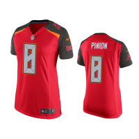 Women Tampa Bay Buccaneers #8 Bradley Pinion Red Game Jersey