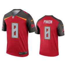 Men Tampa Bay Buccaneers #8 Bradley Pinion Red Legend Jersey