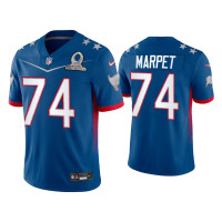 Men Tampa Bay Buccaneers #74 Ali Marpet 2022 NFC Pro Bowl Royal Game Jersey