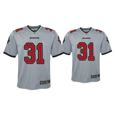 Youth Tampa Bay Buccaneers #31 Antoine Winfield Jr. Gray Inverted Game Jersey