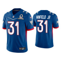 Men Tampa Bay Buccaneers #31 Antoine Winfield Jr. 2022 NFC Pro Bowl Royal Game Jersey