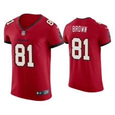 Men Tampa Bay Buccaneers #81 Antonio Brown Red Vapor Elite Jersey