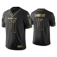 Men Tampa Bay Buccaneers #11 Golden Edition Vapor Limited Blaine Gabbert Black Jersey