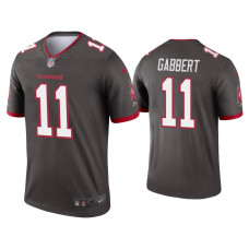 Men Tampa Bay Buccaneers #11 Blaine Gabbert Pewter Legend Jersey