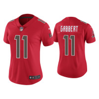 Women Tampa Bay Buccaneers #11 Color Rush Limited Blaine Gabbert Red Jersey