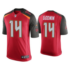 Men Tampa Bay Buccaneers #14 Chris Godwin Vapor Limited Red Jersey