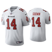 Men Tampa Bay Buccaneers #14 Chris Godwin Vapor Limited White Jersey