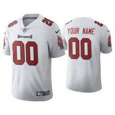 Men Tampa Bay Buccaneers #0 Custom Vapor Limited White Jersey